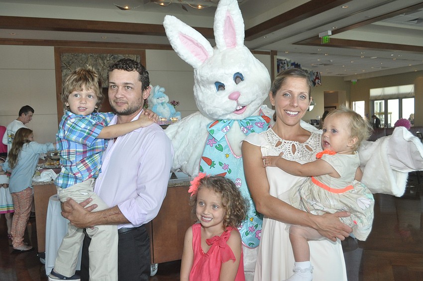 Thierry, Noah, 4, Naomi, 6, Avery and Navah Cassagnol, 1