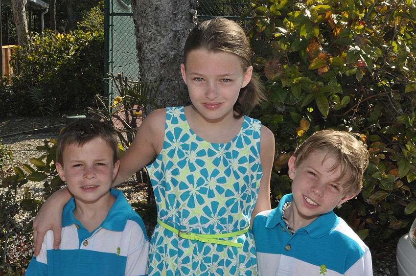 Chase, 7, Braiden, 11, and Camden Forsyth, 9