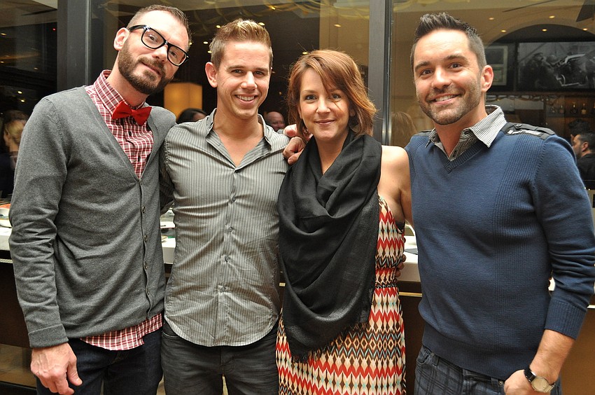 Brandon Ikerd, Toph McRae, Colete Olsen and Dylonn Cole