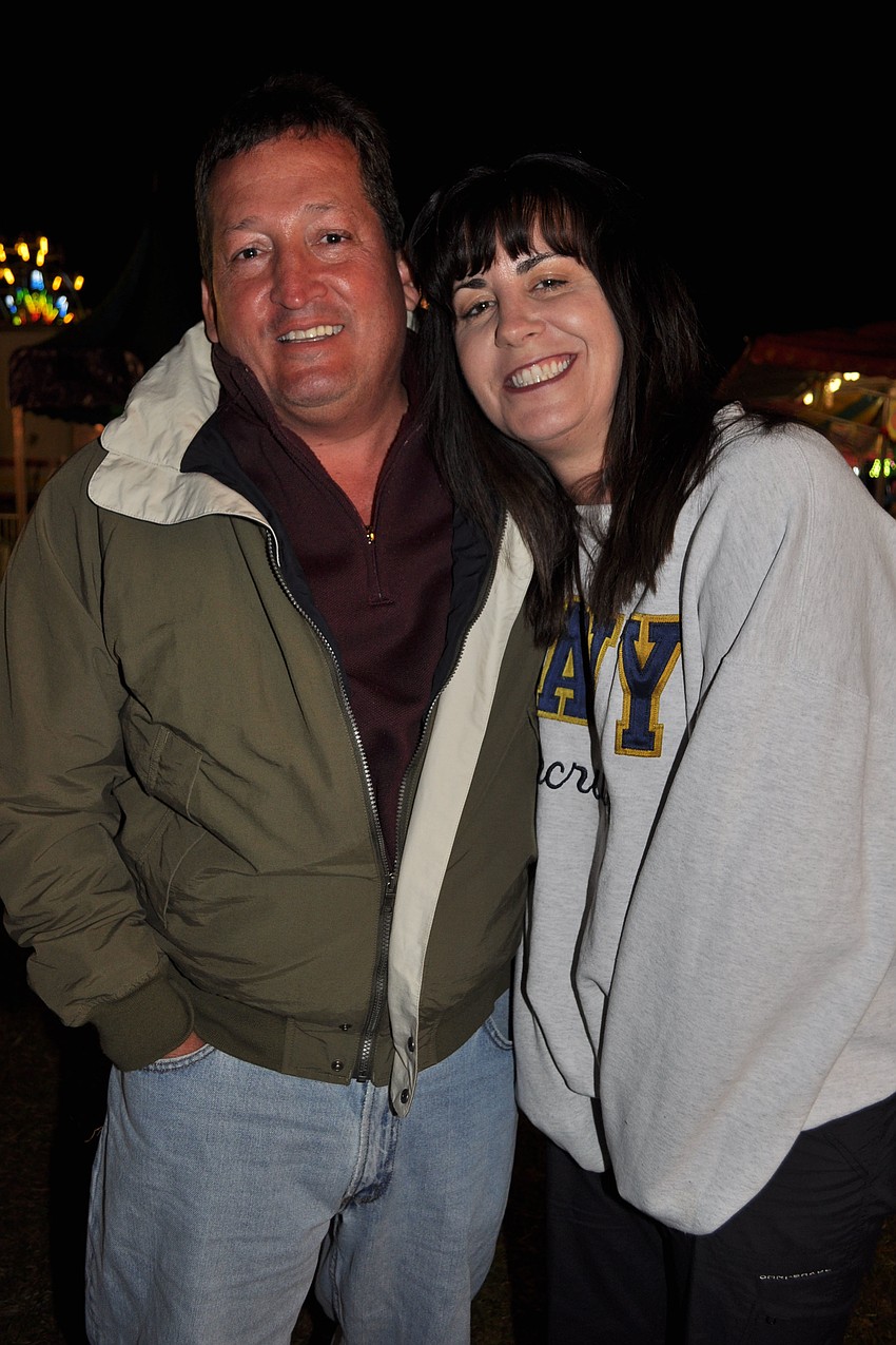 Mike and Katie Neavez wanted to check out the festival.
