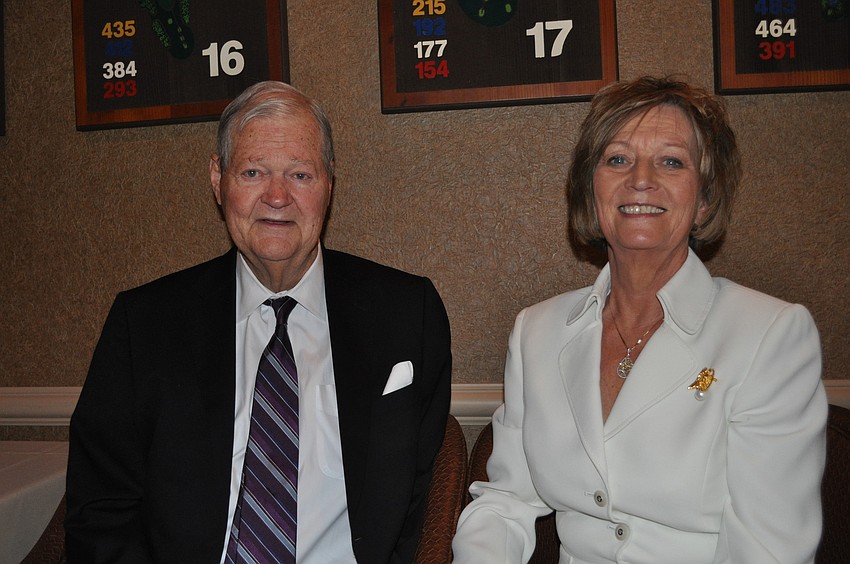Ike Skelton, former Missouri Congressman and chairman of the House Armed Services Committee, with his wife, Patty