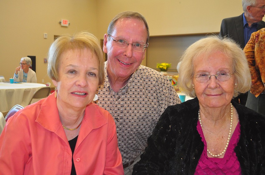 Karolyn and Kent Capps with Claire Cooper