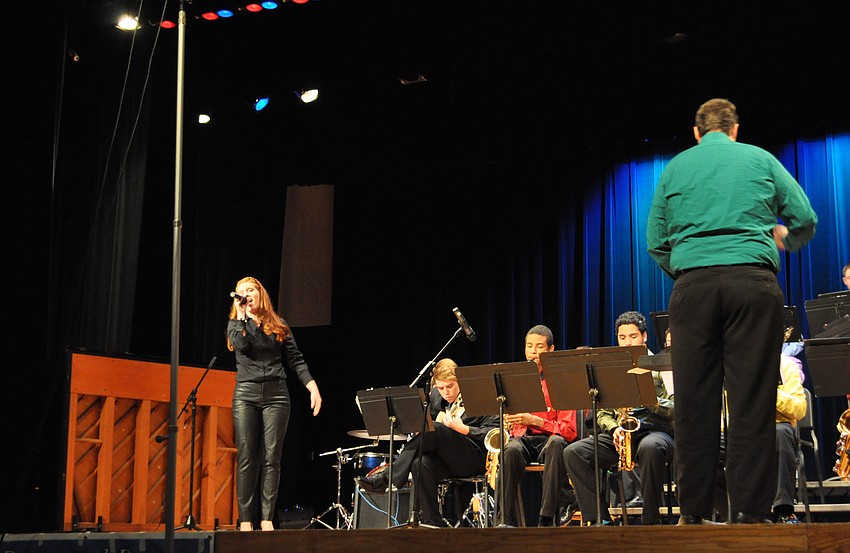 The Booker High School Jazz Band performed in the Jazz Festival for the first time.