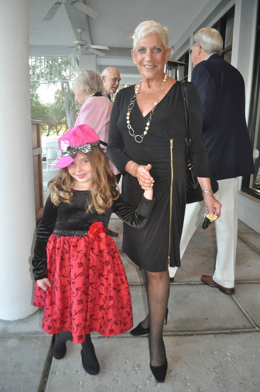 Madilyn Klein with her grandmother, Lillian Sands