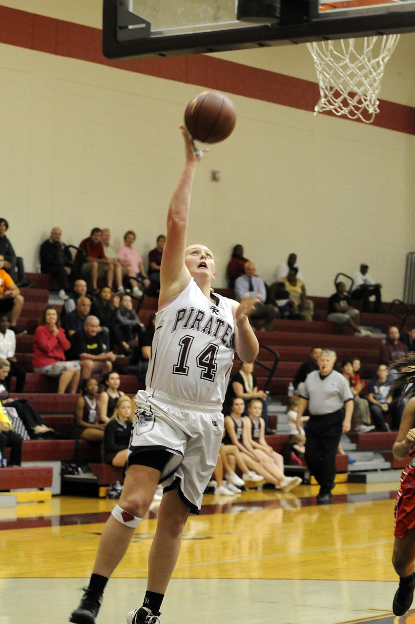 Braden Riverâ€™s Madison Jaco finished with 15 points, seven rebounds, four steals and two blocks.