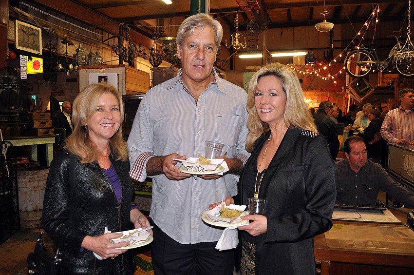 Amy Warren, Philip Smith and Maria Dove