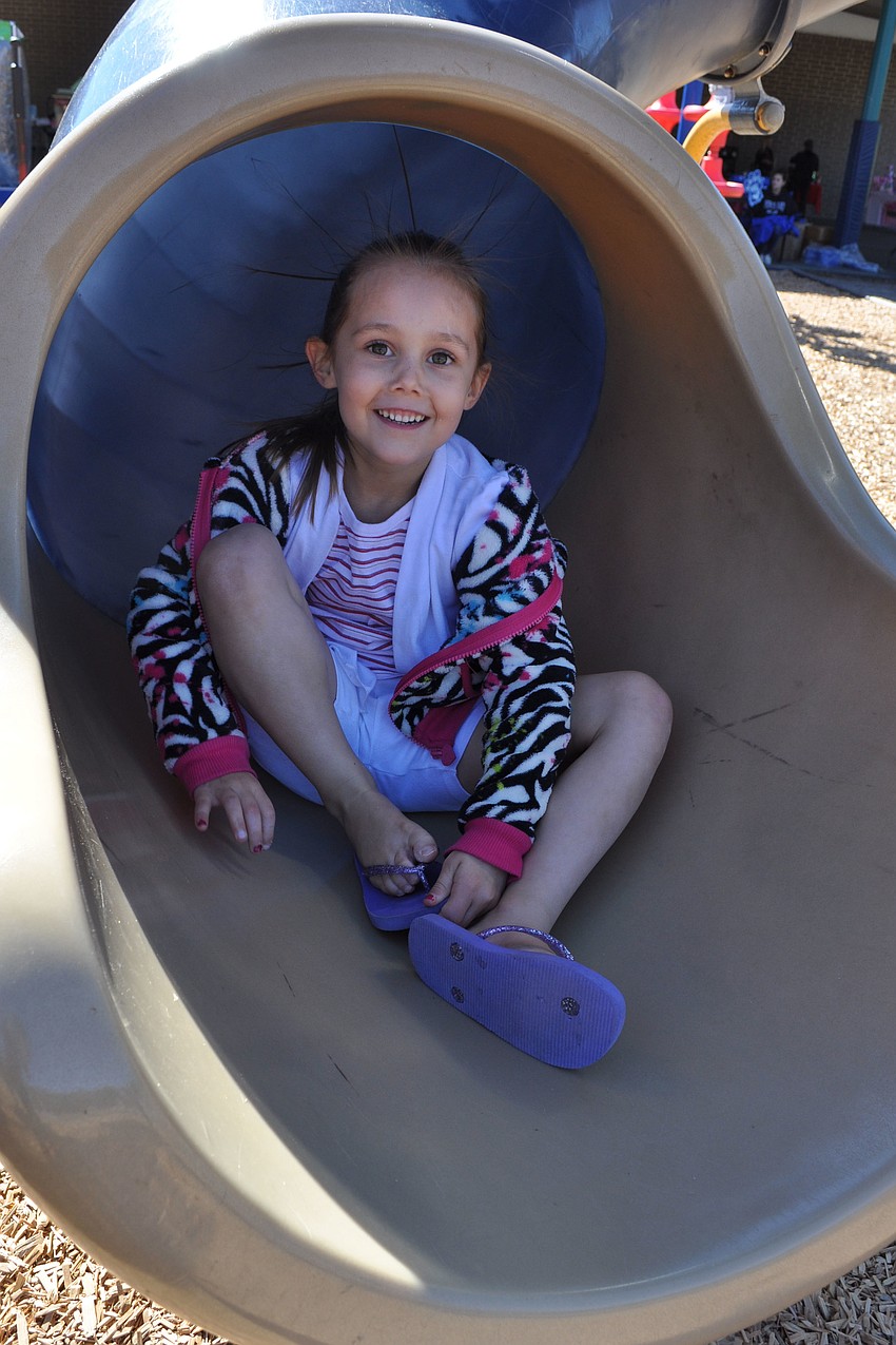 Anna Wherry loved spending time on the playground.