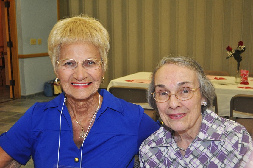 Mary Henry and Joan Regan