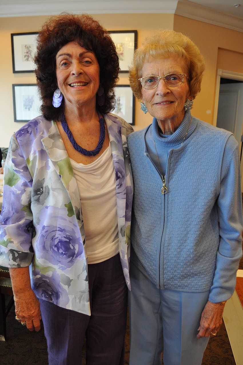 Kerry Van Fleet with Joan Thomas