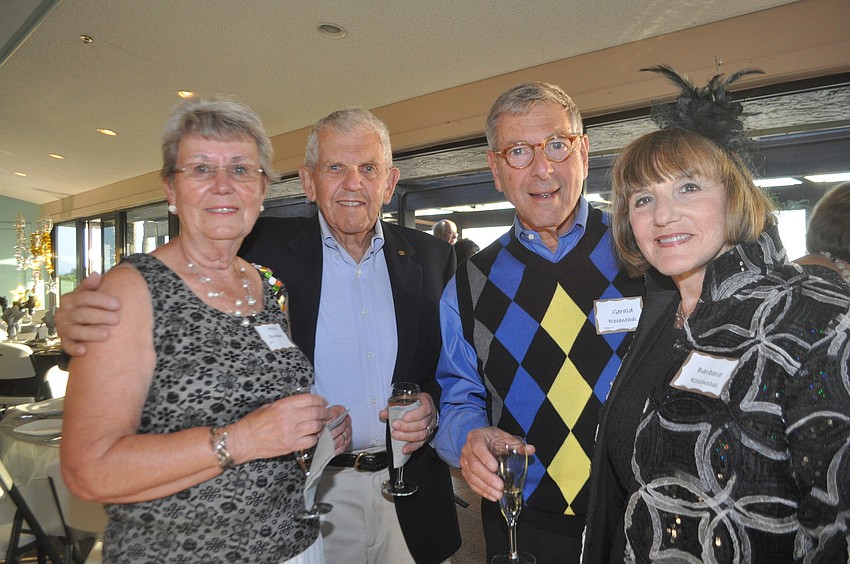 Anni and Don Burbank with Jerry and Barbara Rosenthal
