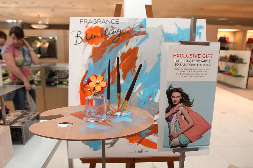 One of Robert Roubideauxâ€™s displays that he plans to donate to Girls Inc once they are done being used.