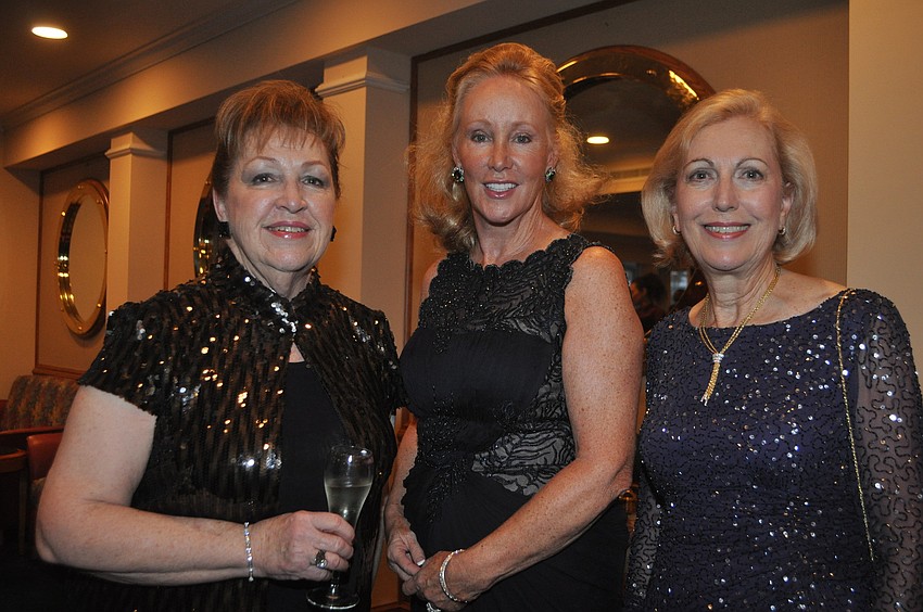 Kathleen Powell, Katie Cornell and Linda Brink