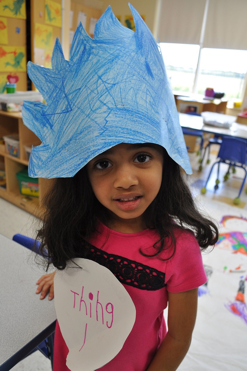 Namita Kondabala enjoys being Thing 1.