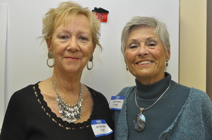 Pat Brouder and Judith Reed