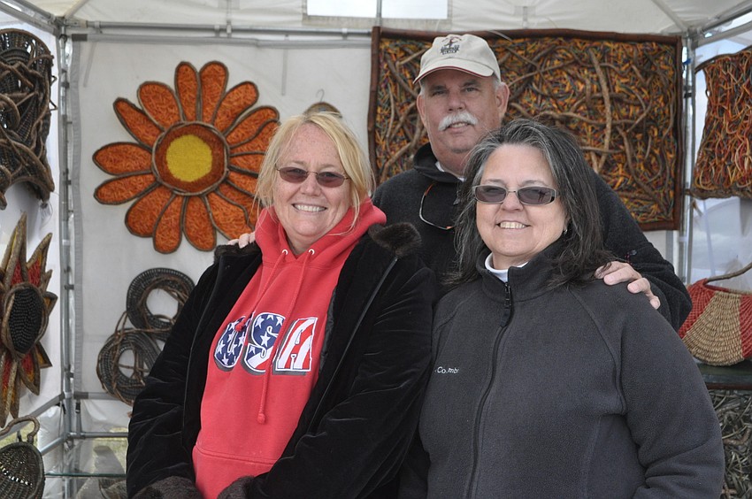 Tina Puckett with Mark and Nona Comerford