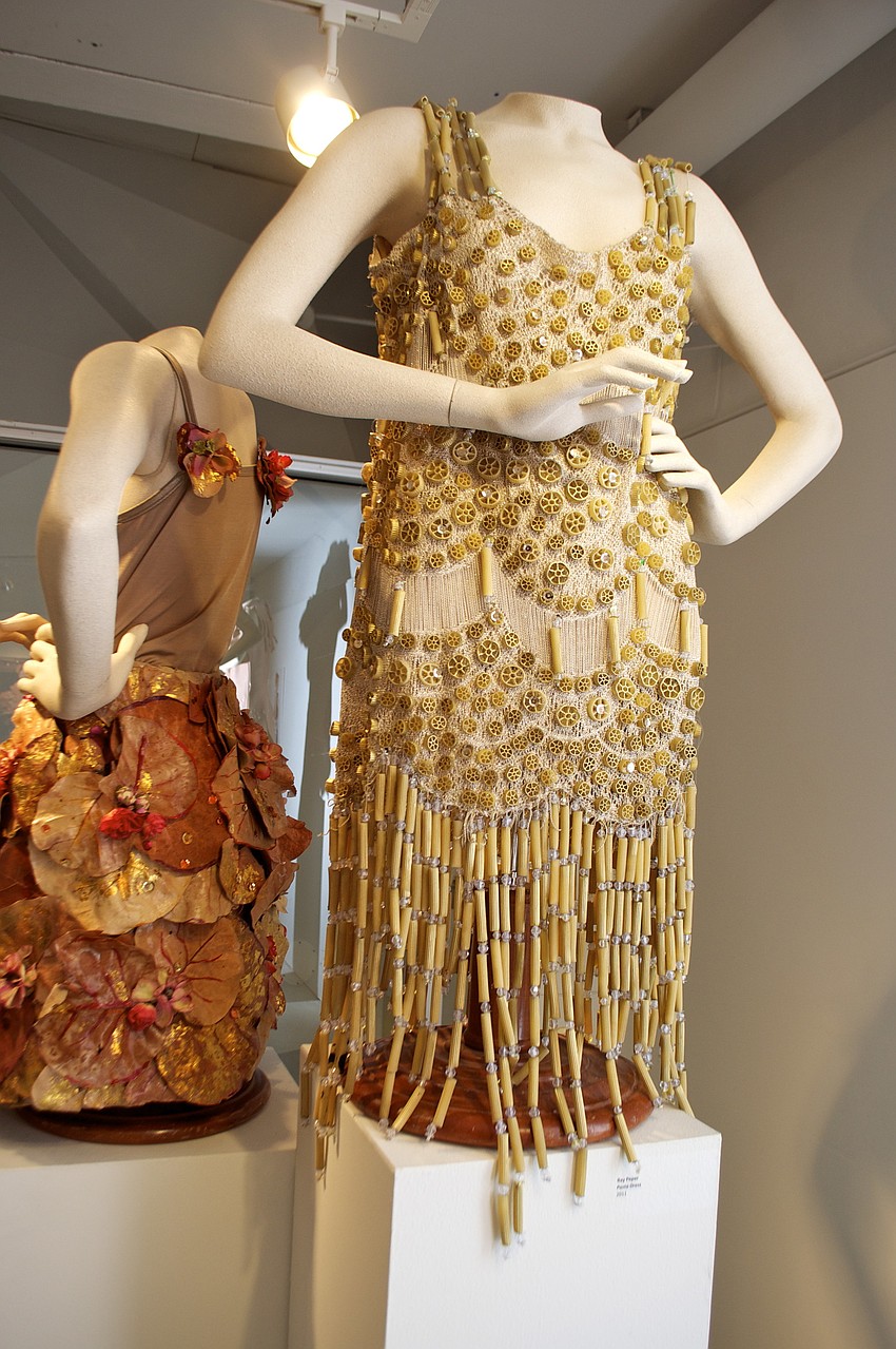 Lisa Bergerâ€™s â€œHaute Plastiqueâ€ from Iconcept 2012 is on display at Art Center Sarasota as part of Iconcept Retrospective in Gallery 2