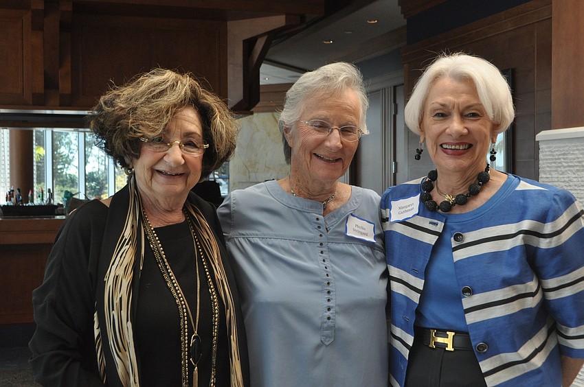 Rose Soriero, Phyllis Steingard and Margaret Guthman