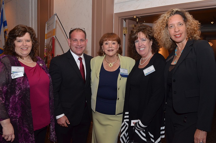 Kim Mullins, Marty Haberer, Helen Glaser, Nadia Ritter and Orna Nissan