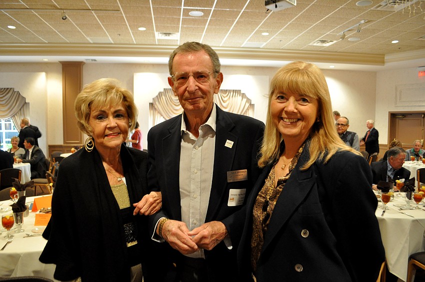 Pat Davis, David Brenner and Pam Truitt