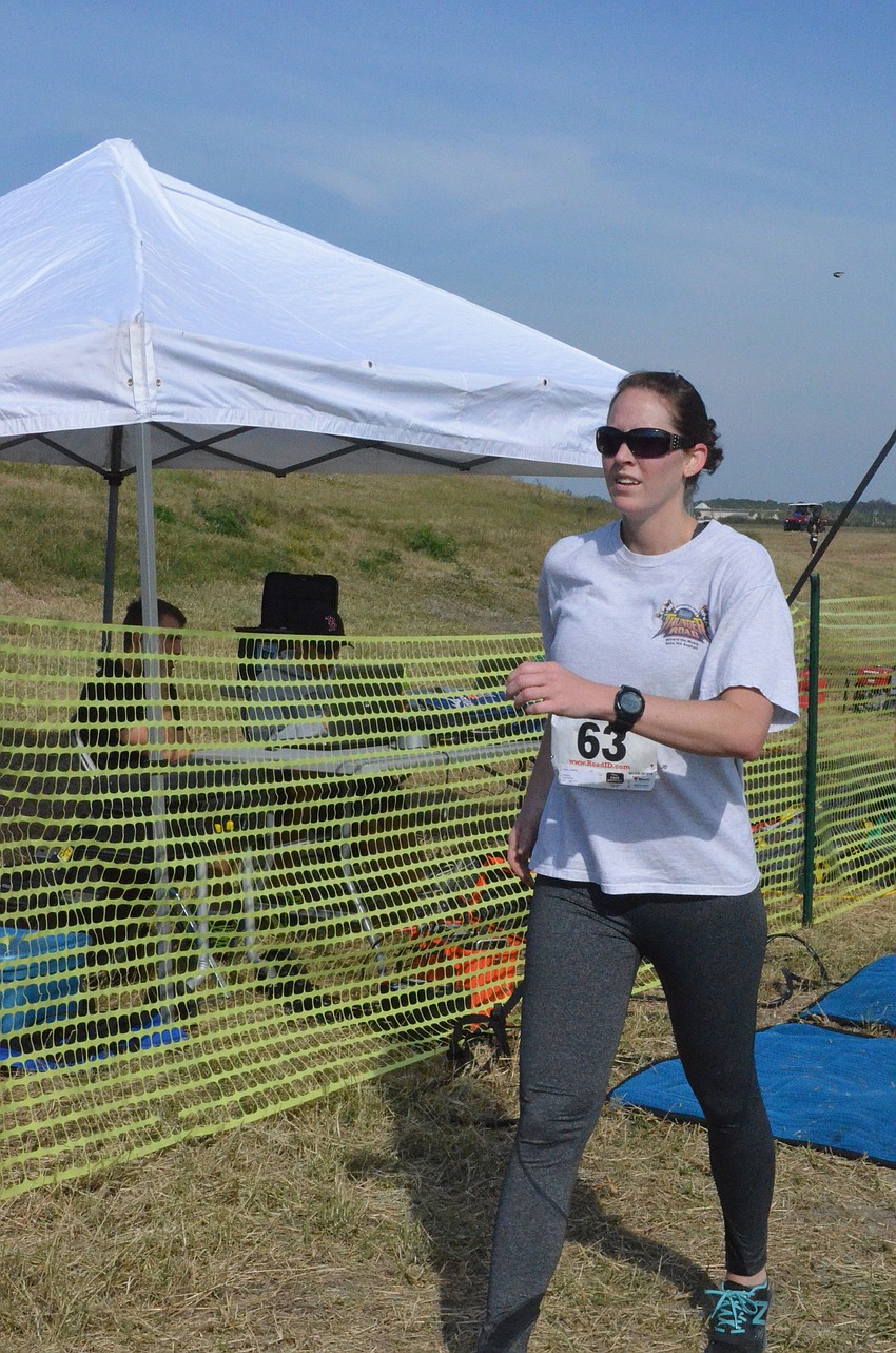 Jack Gorrill finished the 5K run.