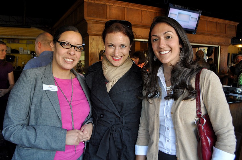 Laurie Lopez, Meredith Garafolo and Michelle Duff