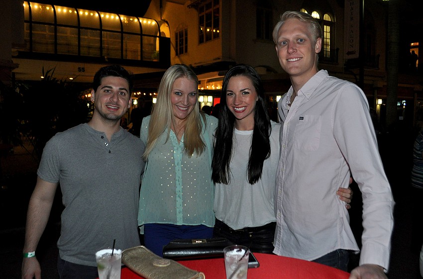 Kurt and Katelyn Calderone with Caitlin Sweinsberger and Ryan Butor