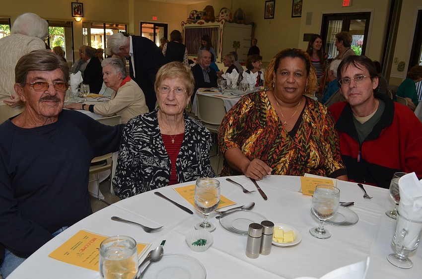 Charles and Louise Claar, Vallerie Guillory and Scott Claar