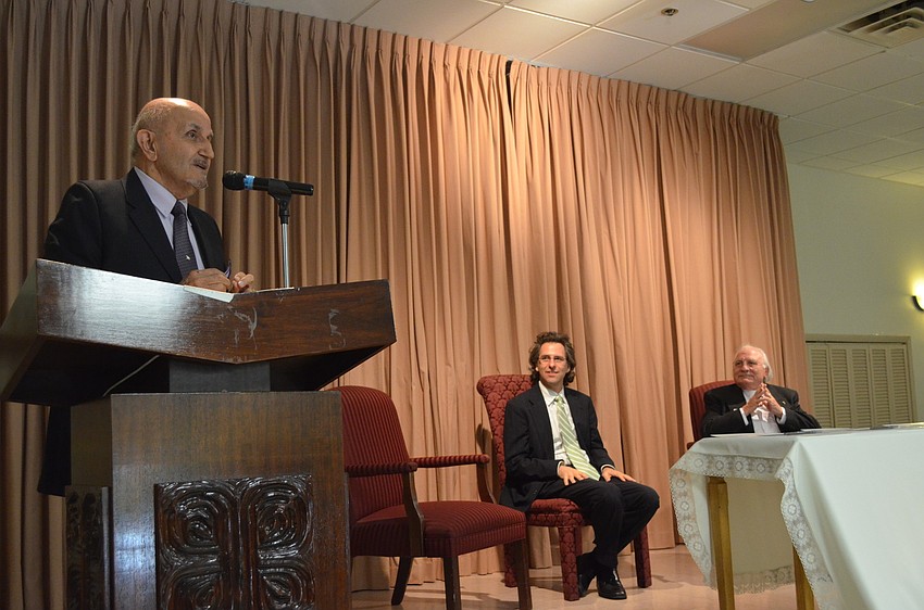 Hassan Hammami says the word for peace sounds the same in multiple languages.