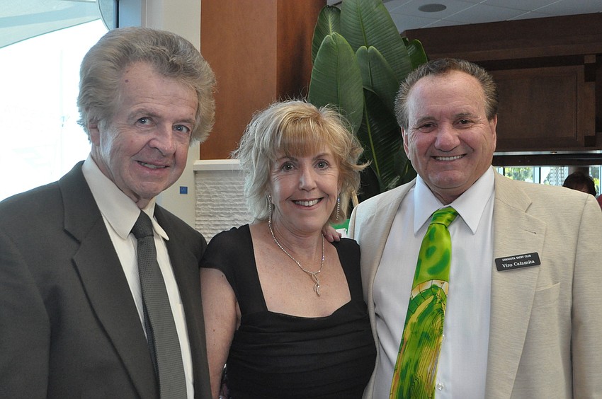 Justin and Peggy Judd with Vito Calamita