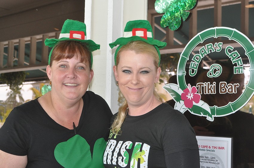 Cedars managers Cathy McElfatrick and Marlene Zobel