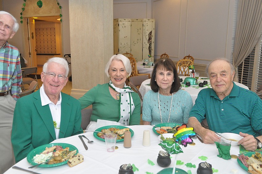 Richard and Margaret Guthman with Marilyn and Norman Weinstein