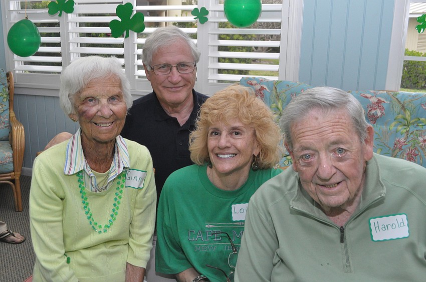 Ginny Crook, Harold Kurtz, Lois Barson and Harold Crook