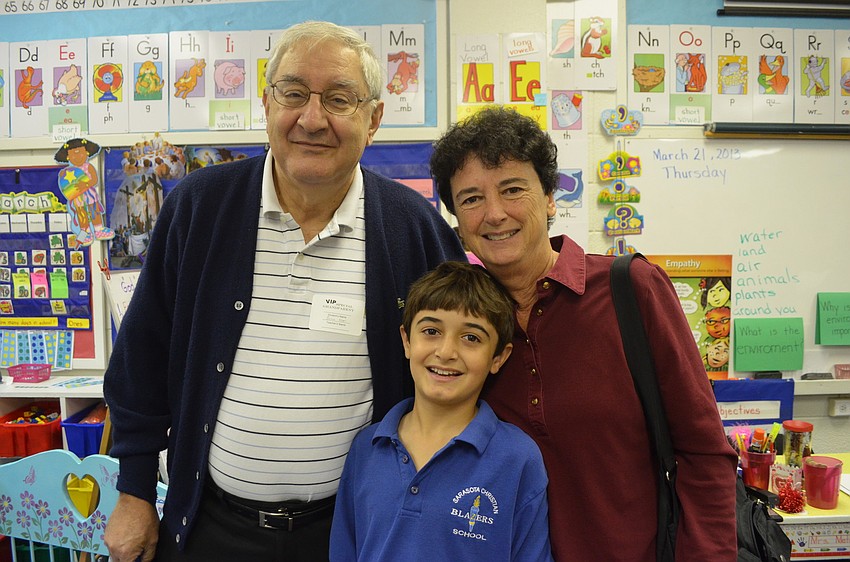 Daron Nouri spends time with his grandparents Robert and Christina Shamsey.