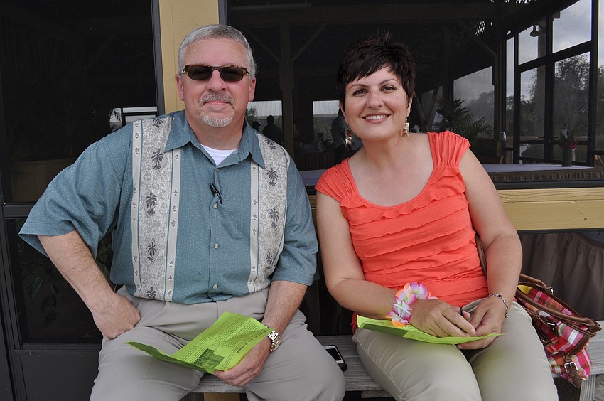Carl Marks and Gina Dengler attended their first polo match to support The University of Texas MD Anderson Cancer Center.