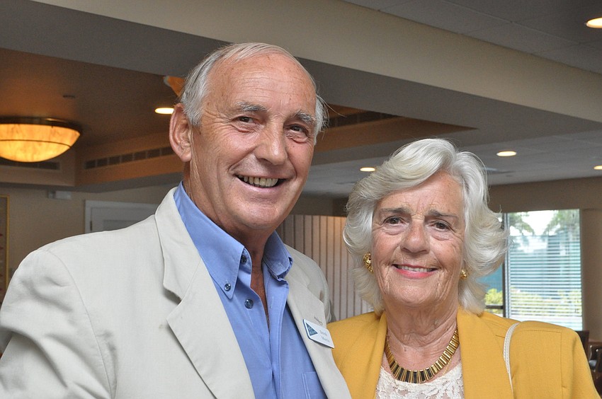 Bird Key Yacht Club bowlers, Derek and Maureen Morris