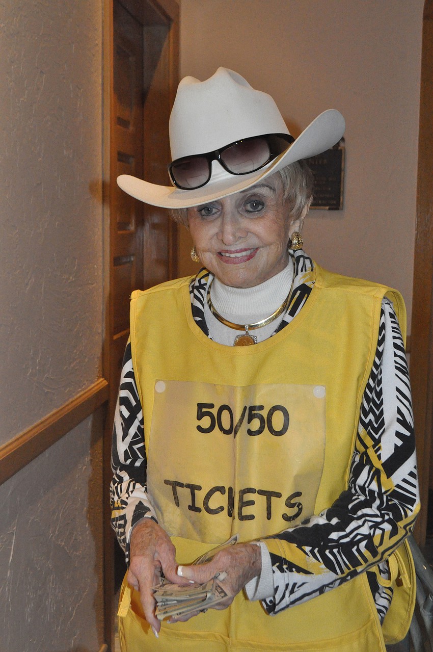 Edith Barr Dunn, an honorary Kiwanian, has been a volunteer worker at the pancake breakfast for 30 years.