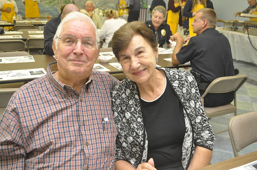 Harold and Dolores Engelke had pancakes on the eve of the 62nd anniversary of their first date.