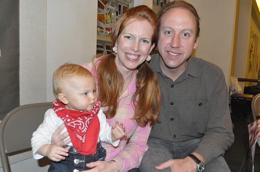 Lynn and Ben Bates with their daughter, Ellen