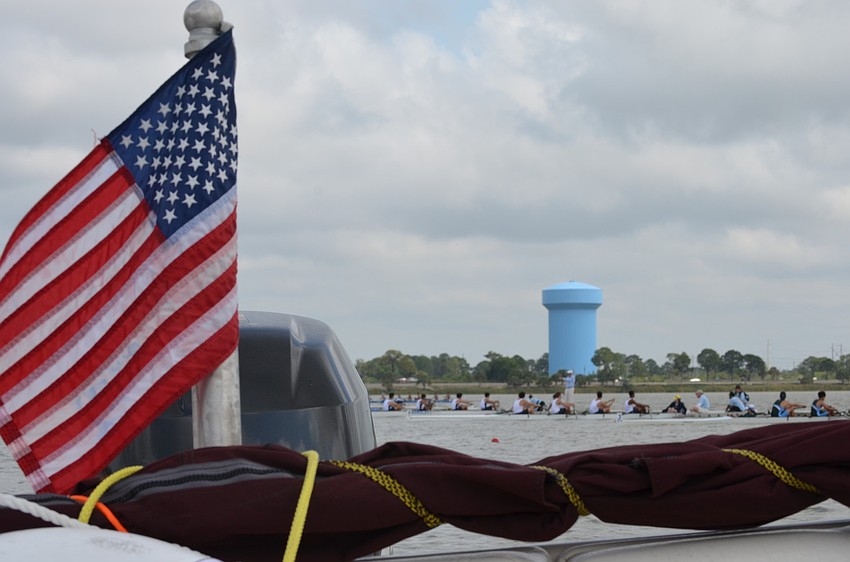This was the first time the Sarasota Invitational Regatta was held at the new Regatta Island.