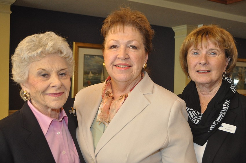 Jane Tracy, Kathleen Powell and Joan Kiernan