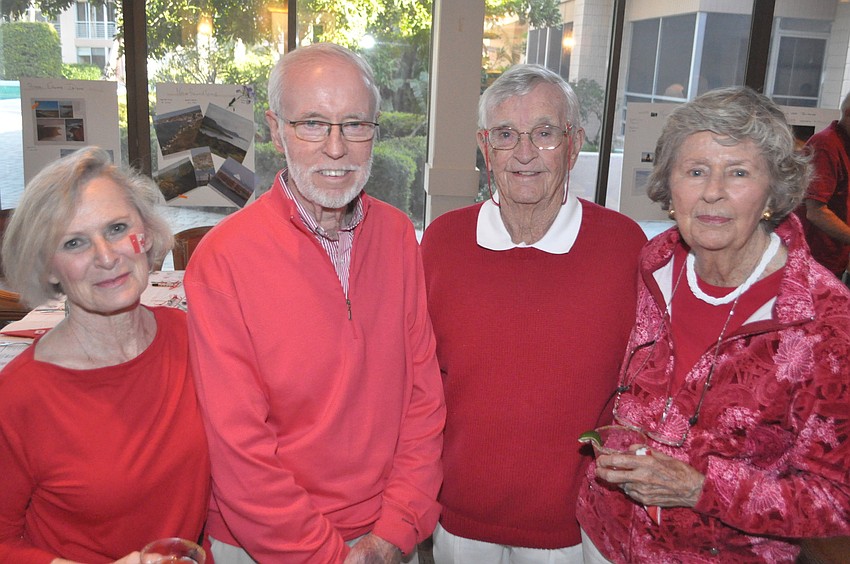 Sheryl and Dan Livingstone with Harris and Harriett Barber