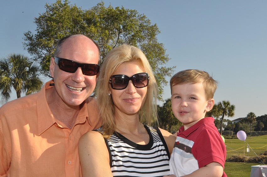 Greg, Ann and Hunter Jones, 3