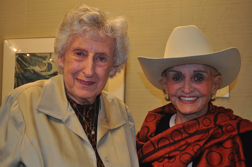 Betty Johnson and Edith Barr Dunn