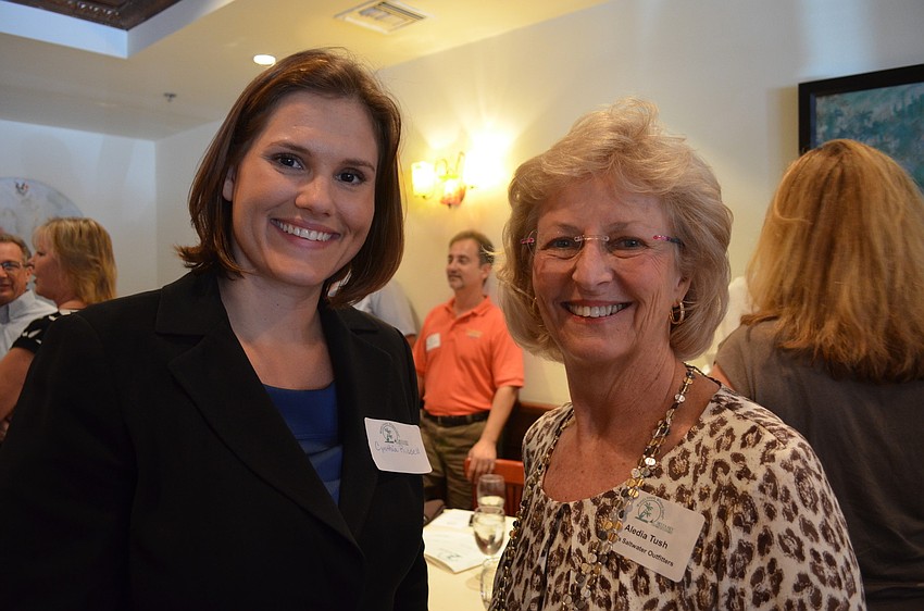 New Board of Director Cynthia Riddell and Board Member Aledia Tush