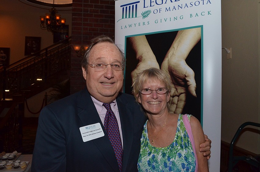 Judge Lee Haworth and his wife Candace