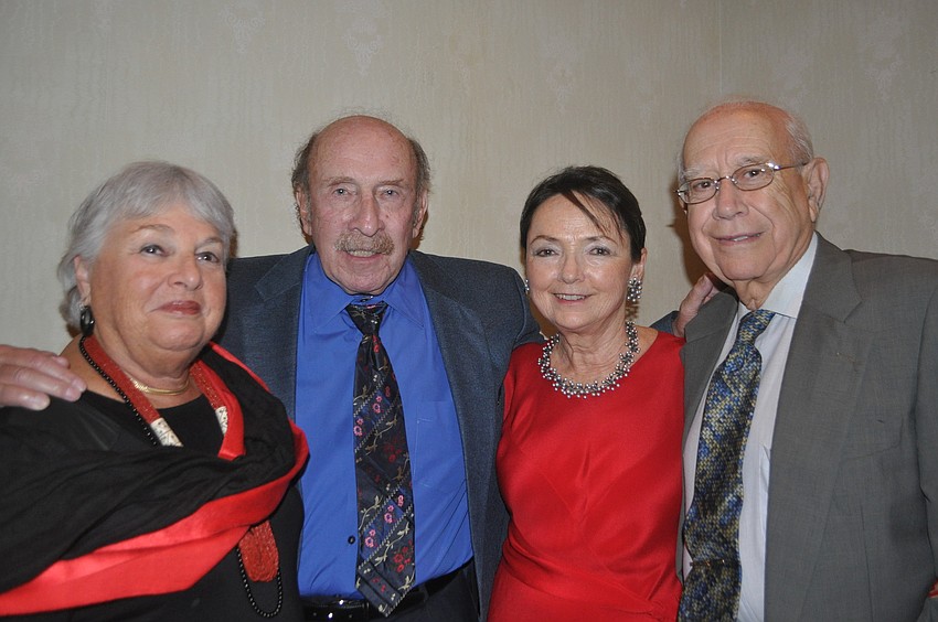 Janet and Ells Levine with Corinne and Samir Ragheb