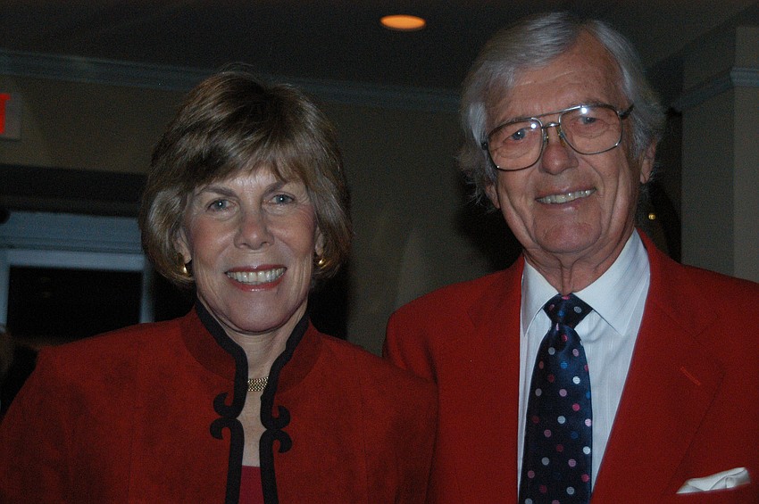 Chari Isaacs and Bob Peterson