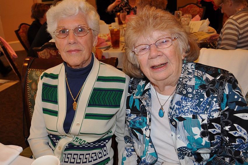 Norma Paniccia with Joan McGuire