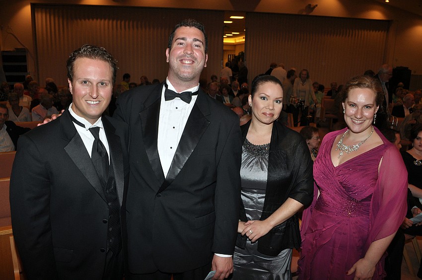 Eric Bowden, Will Roberts, Leah Dexter and Jenny Townsend