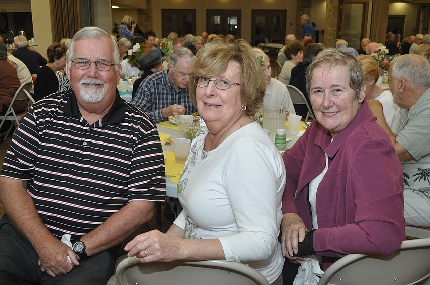 Rich and Maggie Hunter with Fran Osborn